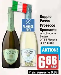 AEZ Doppio Passo Prosecco Spumante Angebot