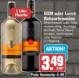 AEZ HXM oder Lorch Rebsortenweine Angebot