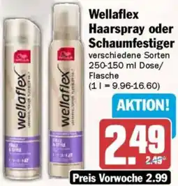 AEZ Wellaflex Haarspray oder Schaumfestiger Angebot
