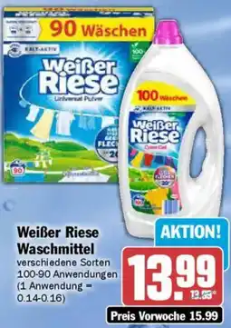 AEZ Weißer Riese Waschmittel Angebot