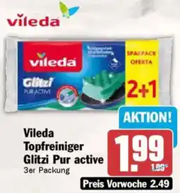 AEZ Vileda Topfreiniger Glitzi Pur active Angebot
