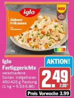 AEZ Iglo Fertiggerichte Angebot