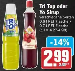 AEZ Tri Top oder Yo Sirup Angebot