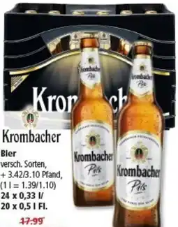 Multi Markt Krombacher Bler Angebot