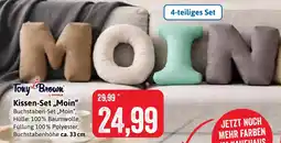 Stolz Tony Brown Kissen-Set,,Moin" Angebot
