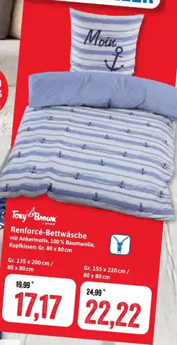 Stolz Tony Brown Renforcé-Bettwäsche Angebot