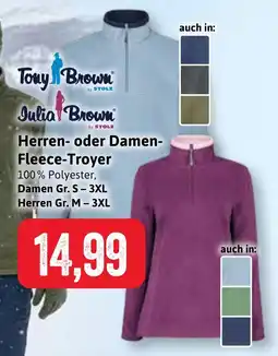 Stolz Julia Brown by STOLZ Herren- oder Damen- Fleece-Troyer Angebot