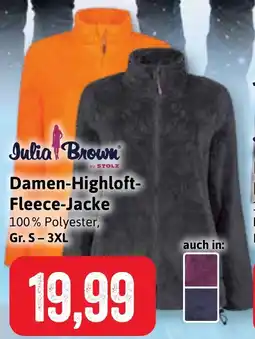 Stolz Julia Brown by STOLZ Damen-Highloft- Fleece-Jacke Angebot