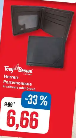 Stolz Tony Brown by STOLZ Herren- Portemonnaie Angebot