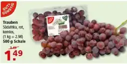 Multi Markt GUT& GUNSTIG Trauben Angebot