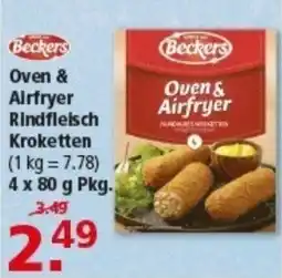Multi Markt Beckers Oven & Airfryer Rindfleisch Angebot