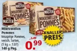 Multi Markt SNACK MASTER Mikrowellen Pommes Angebot