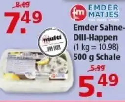 Multi Markt Emder Sahnemulci Dill-Happen Angebot