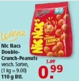 Multi Markt Lorenz Nic Nac Double Crunch Peanuts Angebot