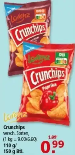 Multi Markt Lorenz Crunchips Angebot