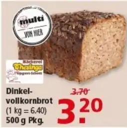 Multi Markt Dinkel vollkornbrot Angebot
