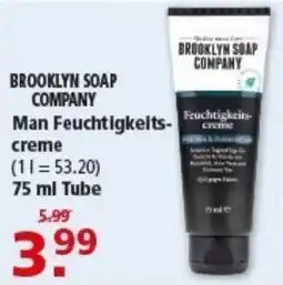 Multi Markt BROOKLYN SOAP COMPANY Man Feuchtigkeitscreme Angebot
