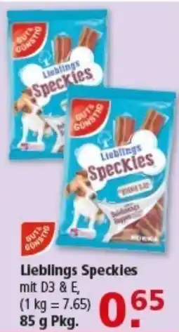 Multi Markt GUT&GUNSTIG Lieblings Speckies Angebot