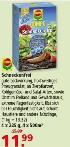 Multi Markt COMPO Schneckenfrei Angebot