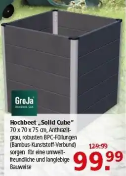 Multi Markt GroJa Hochbeet,,Solid Cube" Angebot