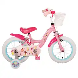 Netto Marken-Discount VOLARE Kinderfahrrad Disney Princess, 14 Zoll, ohne Rücktrittbremse Angebot