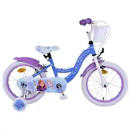 Netto Marken-Discount VOLARE Kinderfahrrad Disney Frozen 2, 16 Zoll, ohne Rücktrittbremse Angebot