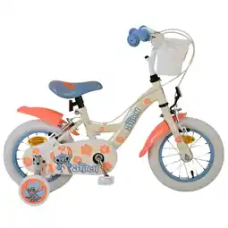 Netto Marken-Discount VOLARE Kinderfahrrad Disney Stitch, 12 Zoll, ohne Rücktrittbremse Angebot