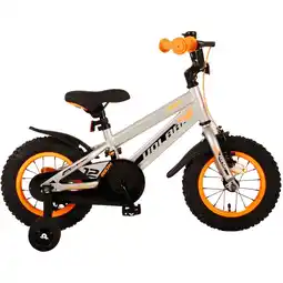 Netto Marken-Discount VOLARE Kinderfahrrad Rocky 12 Zoll, grau Angebot