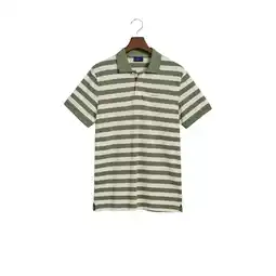 Netto Marken-Discount Gant Poloshirt Gestreiftes Pique Polo Kurzarmshirt Angebot