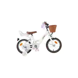 Netto Marken-Discount VOLARE Kinderfahrrad Blossom 14 Zoll ohne Rücktrittbremse, weiß Angebot