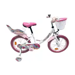 Netto Marken-Discount VOLARE Kinderfahrrad Unicorn 16 Zoll, weiß Angebot