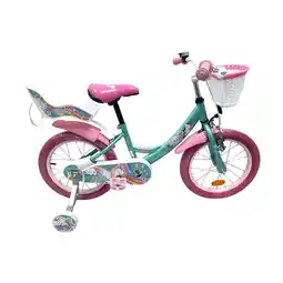 Netto Marken-Discount VOLARE Kinderfahrrad Unicorn 16 Zoll, grün Angebot