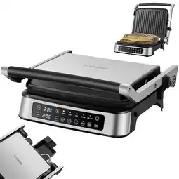 Netto Marken-Discount Steinborg Kontaktgrill 2000W mit Touch Display 180° aufklappbar Angebot