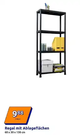 Action Regal mit Ablageflächen Angebot
