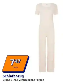 Action Schlafanzug Angebot