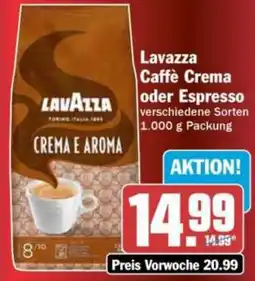 HIT Lavazza Caffè Crema oder Espresso Angebot