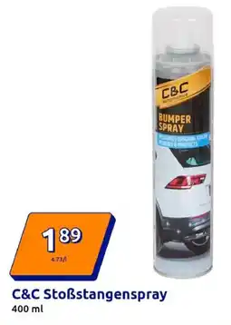 Action C&C Stoßstangenspray Angebot