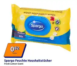 Action Spargo Feuchte Haushaltstücher Angebot
