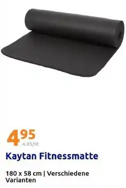 Action Kaytan Fitnessmatte Angebot