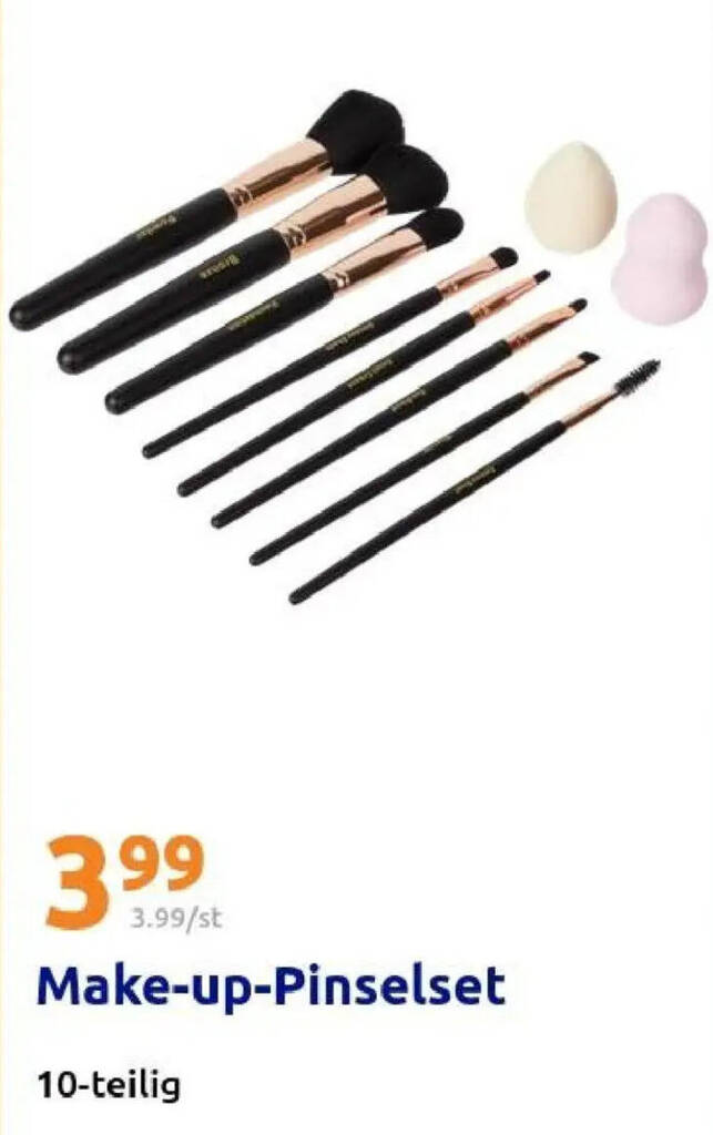 Wunderschne Pinselset Make Up Ebenbild