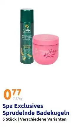 Action Spa Exclusives Sprudelnde Badekugeln Angebot