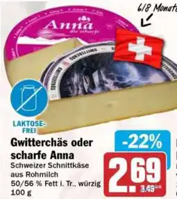 HIT Gwitterchäs oder scharfe Anna Angebot