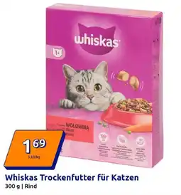Action Whiskas Trockenfutter für Katzen Angebot