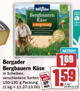 HIT Bergader Bergbauern Käse Angebot