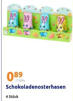 Action Schokoladenosterhasen Angebot