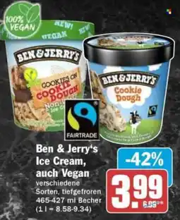 HIT Ben & Jerry's Ice Cream, auch Vegan Angebot