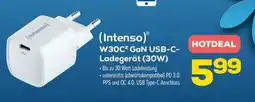 Euronics (Intenso) W30C GaN USB-C- Ladegerät (30W) Angebot