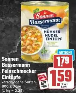HIT Sonnen Bassermann Feinschmecker Eintöpfe Angebot