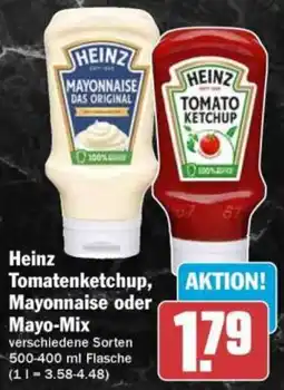 HIT Heinz Tomatenketchup,Mayonnaise oder Mayo-Mix Angebot