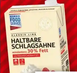 Handelshof Edeka Foodservice Haltbare Schlagsahne Angebot